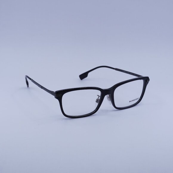 Burberry BE2362D 3001 Eyeglasses Black 55mm Rectangle Frame - Picture 1 of 11